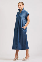 Load image into Gallery viewer, The Fifi Shirt Dress - Chambray