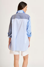 Load image into Gallery viewer, The Boyfriend Shirt - Blue Combo