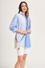 Load image into Gallery viewer, The Boyfriend Shirt - Blue Combo
