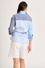 Load image into Gallery viewer, The Boyfriend Shirt - Blue Combo