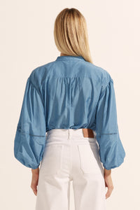 solace top - adriatic