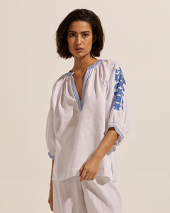 solitude top - azure