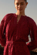 Load image into Gallery viewer, sonnet dress - raspberry
