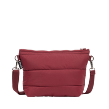 Load image into Gallery viewer, NEW VERSION stash base crossbody (cloud) - burgundy