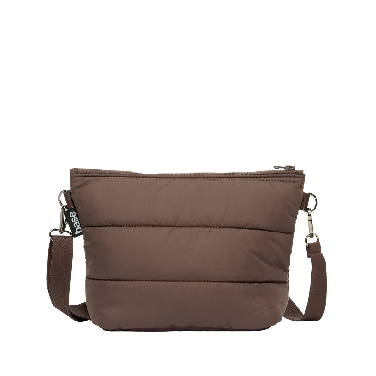 stash base crossbody (cloud) - chocolate