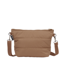 Load image into Gallery viewer, NEW VERSION stash base crossbody (cloud) - hazelnut