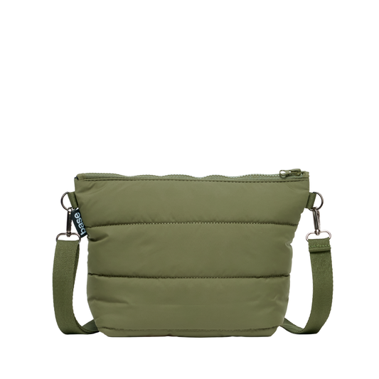 stash base crossbody (cloud) - khaki