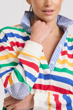 Load image into Gallery viewer, Rugby Cotton Sweatshirt - Multi Stripe