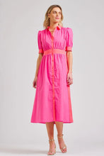 Load image into Gallery viewer, The Gabby Long Dress - Watermelon/Hot Pink