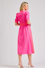 Load image into Gallery viewer, The Gabby Long Dress - Watermelon/Hot Pink