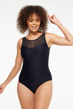 Load image into Gallery viewer, TEXTURED BLACK Mesh High Neck