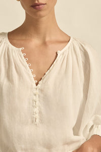 tranquil top - alabaster