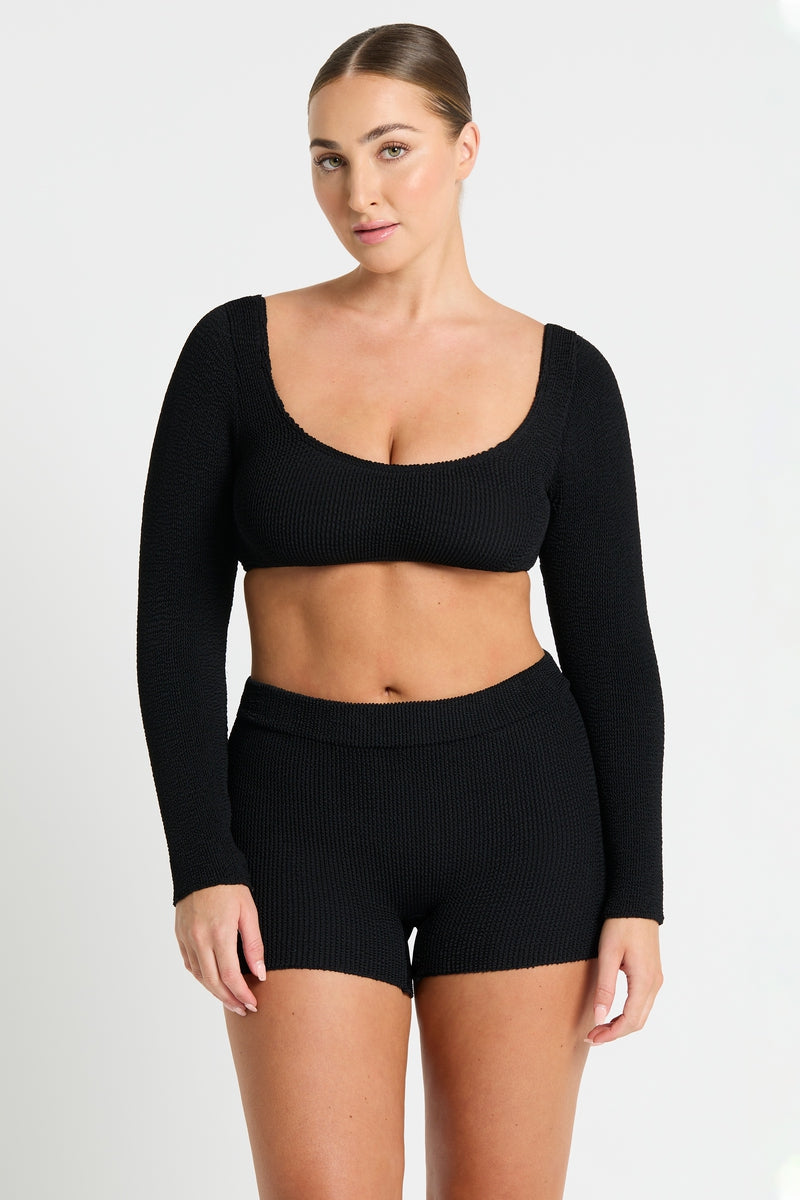 dom short black eco