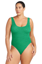 Load image into Gallery viewer, Kahlo One Piece Green Geo