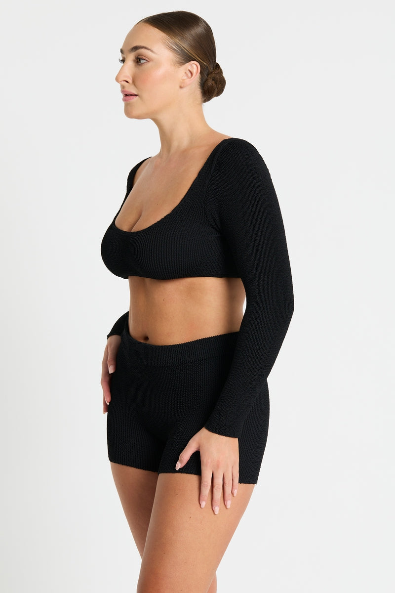 dom short black eco