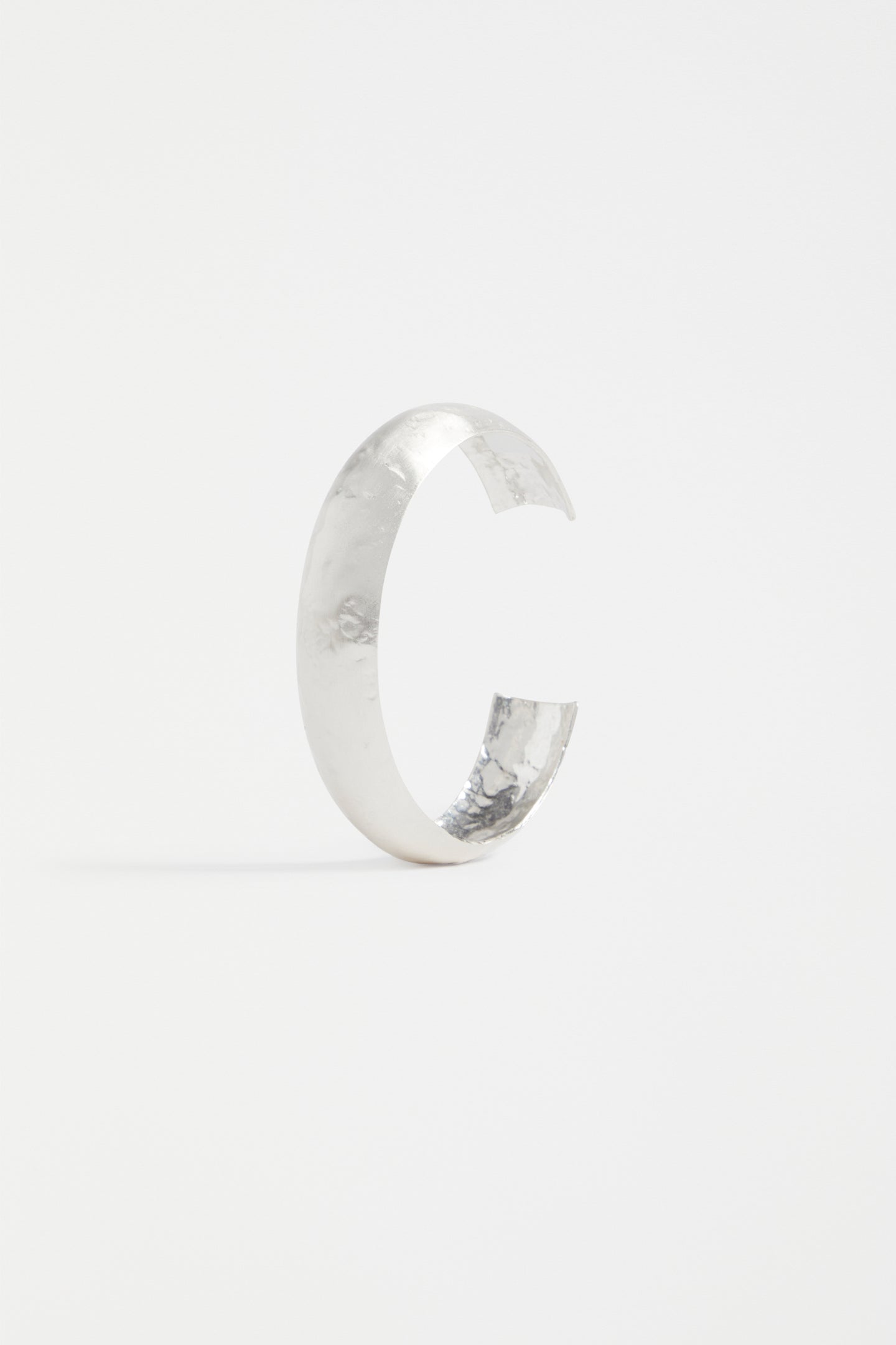 Gild Thin Cuff Bangle Silver