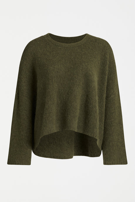 Agna Sweater Dark Olive