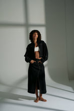 Load image into Gallery viewer, Wes Linen Jacket Black