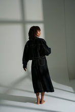 Load image into Gallery viewer, Wes Linen Jacket Black
