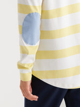 Load image into Gallery viewer, Long Sleeve Stripe Tee Butter