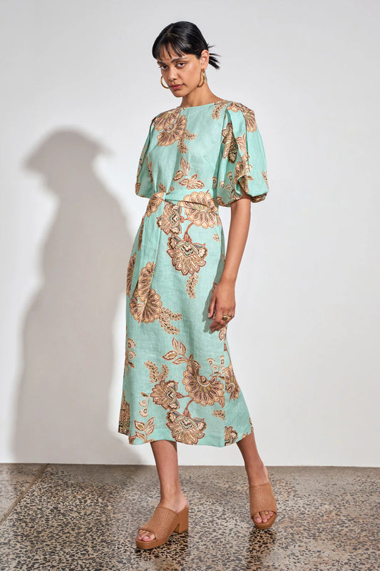 coast dress - mint kgari