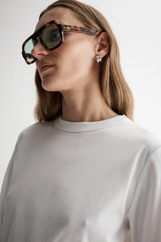 Zoe Long Sleeve Tee White