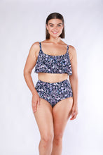Load image into Gallery viewer, High Waisted Pant - Navy Floral