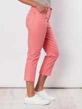 Load image into Gallery viewer, Cropped Miracle Denim Jean - Coral
