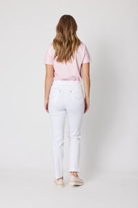 Slim Leg Miracle Denim Jean - White