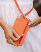 Load image into Gallery viewer, Billie Orange Crossbody Phone Bag