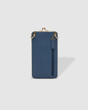 Load image into Gallery viewer, Billie Steel Blue Crossbody Phone Bag