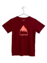 Load image into Gallery viewer, Burton Classic Mountain High Short Sleeve T-Shirt - Mulled Berry