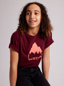 Burton Classic Mountain High Short Sleeve T-Shirt - Mulled Berry