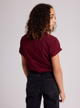 Load image into Gallery viewer, Burton Classic Mountain High Short Sleeve T-Shirt - Mulled Berry