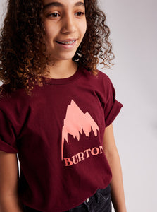 Burton Classic Mountain High Short Sleeve T-Shirt - Mulled Berry