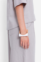 Load image into Gallery viewer, Elk the Label Eda Bangle | Blonde/White