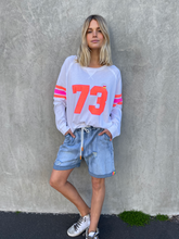 Load image into Gallery viewer, Hammill &amp; Co Summer Long Sleeve Tee - White