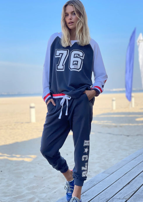 Retro 76 Navy Track Pant