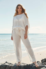 Load image into Gallery viewer, Linen Leisure Pant | Vanilla