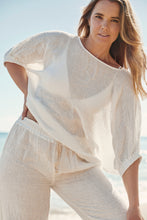 Load image into Gallery viewer, Linen Leisure Pant | Vanilla