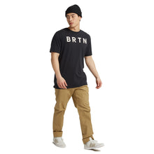 Load image into Gallery viewer, Burton BRTN Short Sleeve T Shirt - True Black