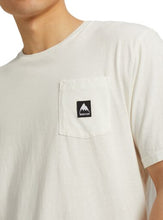 Load image into Gallery viewer, Men&#39;s Burton Colfax Organic Short Sleeve T Shirt - Stout White