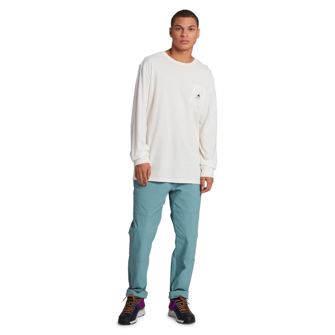 Burton Colfax Long Sleeve T-Shirt - Stout White