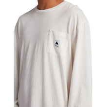 Load image into Gallery viewer, Burton Colfax Long Sleeve T-Shirt - Stout White