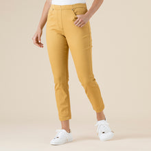 Load image into Gallery viewer, Threadz Pull On Jeans | Gold