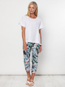 Tropical Print Pant