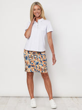 Load image into Gallery viewer, Gordon Smith Floral Printed Skirt - Orange