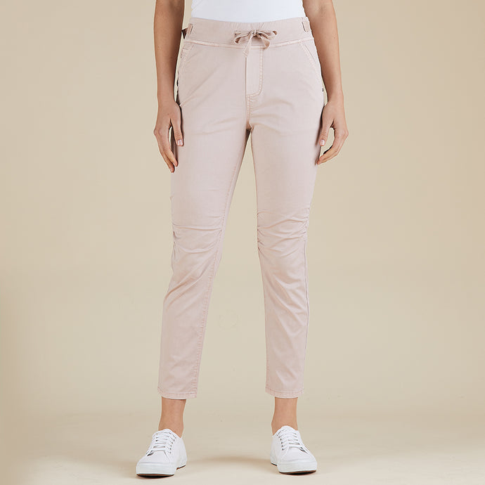 Lightweight Jogger Jean | Pale Pink