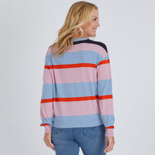 Load image into Gallery viewer, Colour Block Stripe Knit