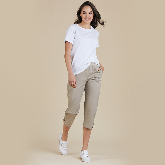 Threadz Cotton Short Pant | Natural